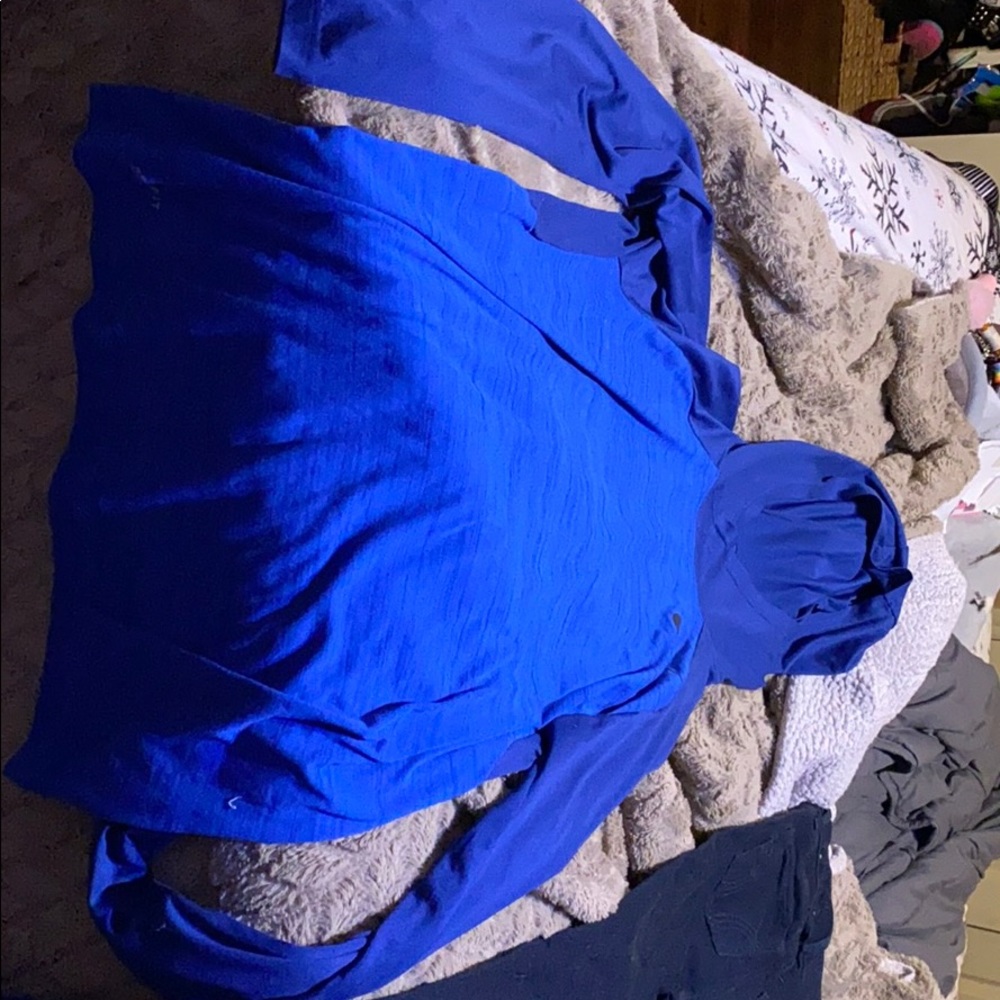 Blue nike hoodie